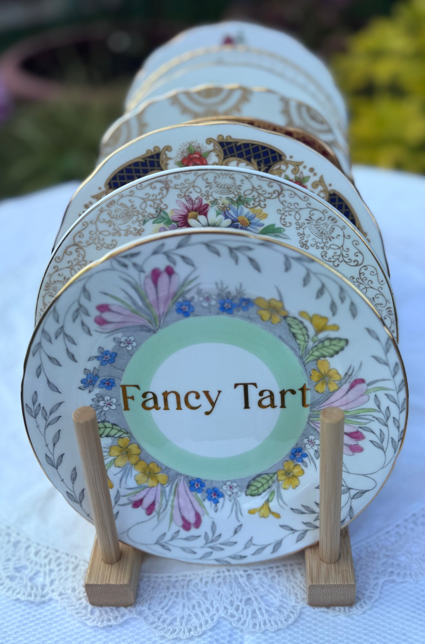 Fancy Tart Tea Plate