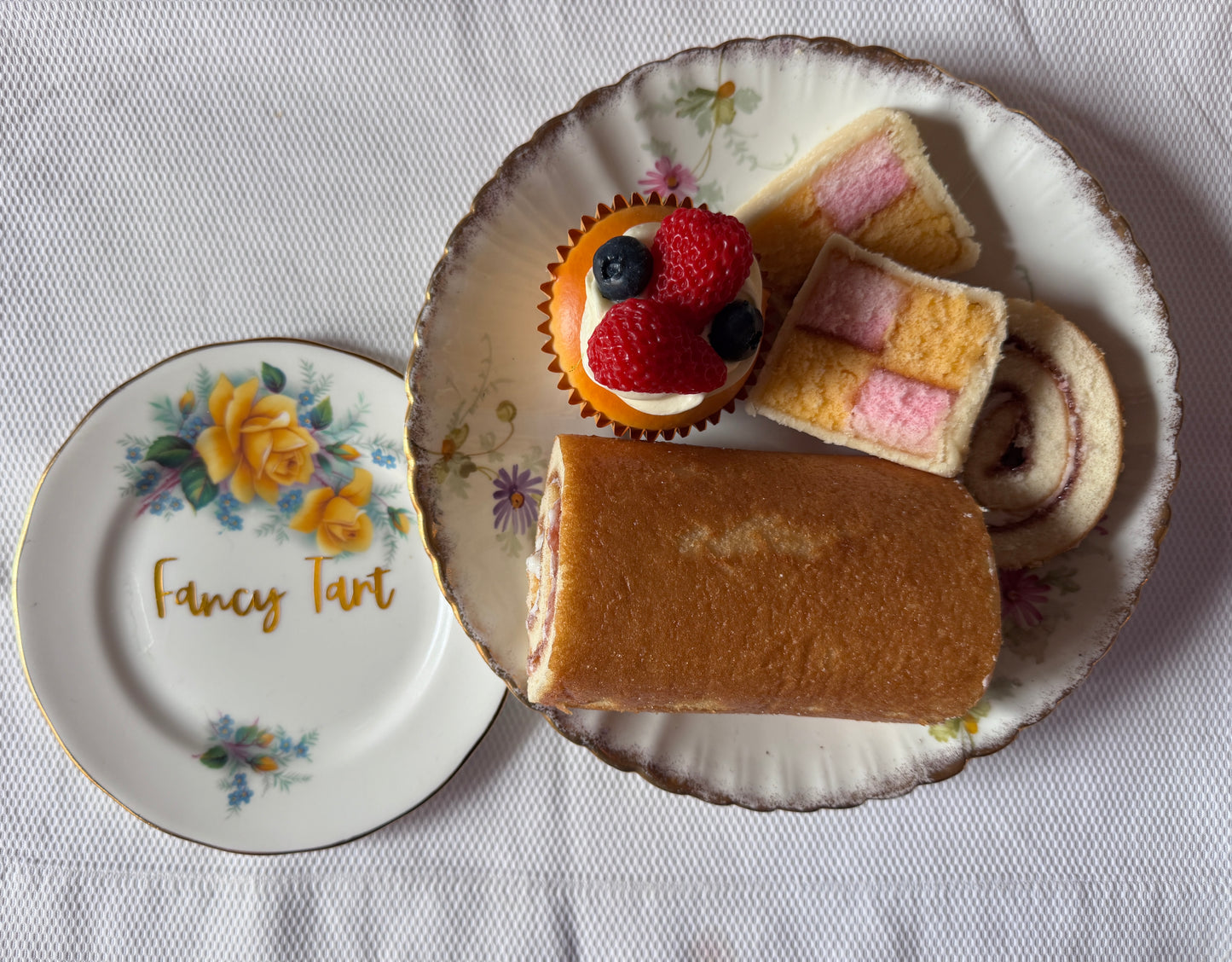 Fancy Tart Tea Plate