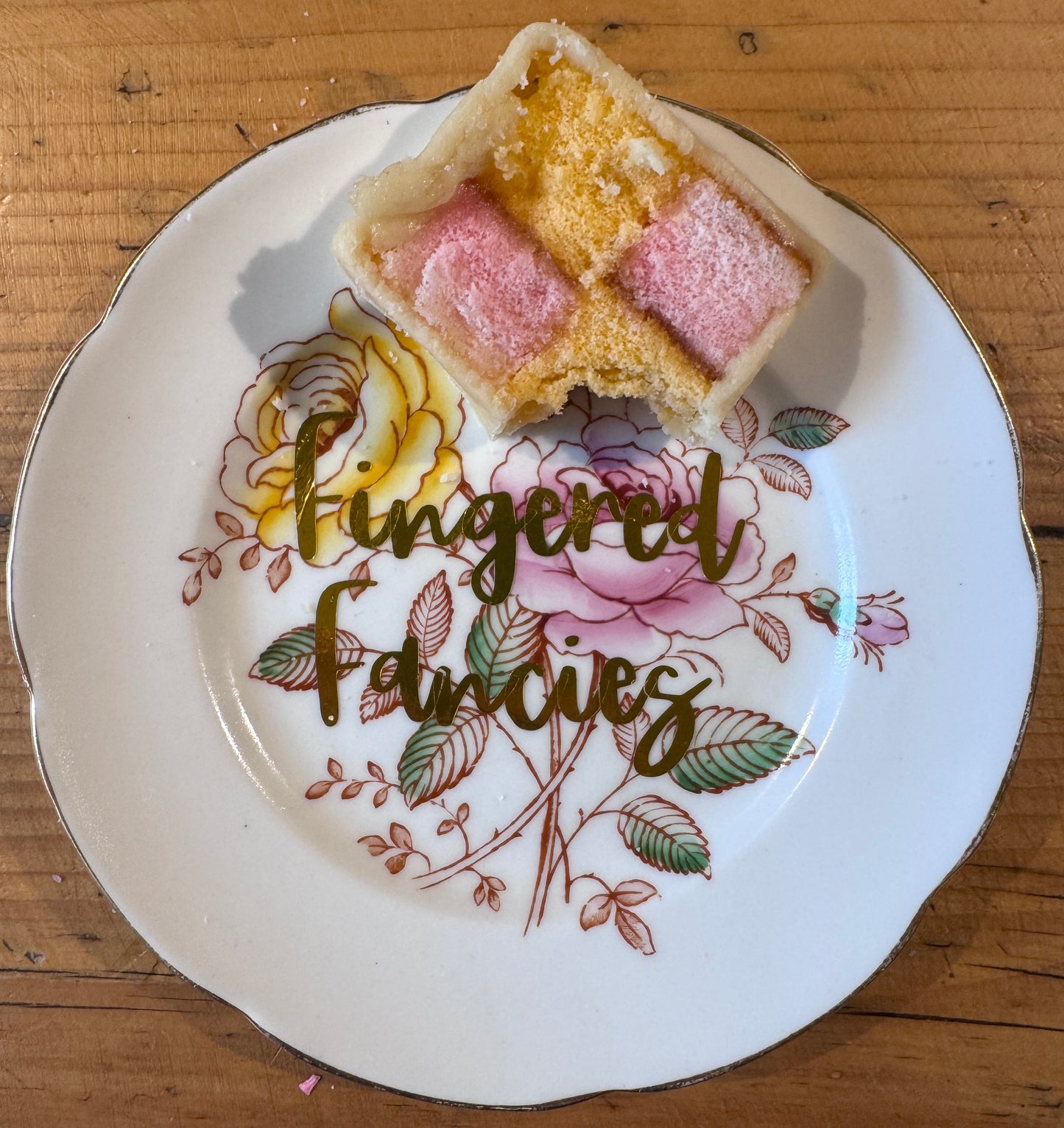 Fingered Fancies Tea Plate