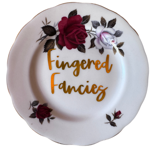 Fingered Fancies Tea Plate