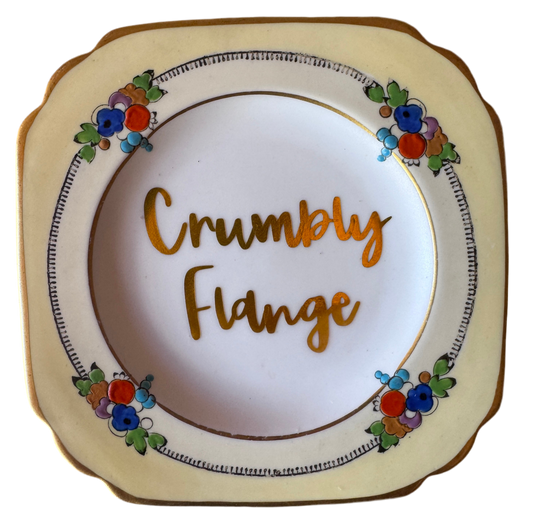 Crumbly Flange Tea Plate